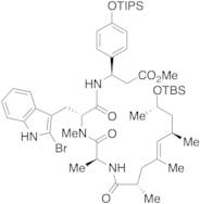 O(phenyl)-Triisopropylsilyl Jasplakinolide seco-Lactone Methyl Ester tertButyldimethylsilyl ether