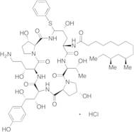 1-[(4R)-N2-[(10R,12S)-10,12-Dimethyl-1-oxotetradecyl]-4-hydroxy-5-(phenylthio)-L-ornithine]-5-[(3R…