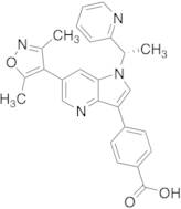 4-[6-(3,5-Dimethyl-4-isoxazolyl)-1-[(1S)-1-(2-pyridinyl)ethyl]-1H-pyrrolo[3,2-b]pyridin-3-yl]ben...