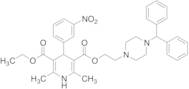 1,4-Dihydro-2,6-dimethyl-4-(3-nitrophenyl)-3,5-Pyridinedicarboxylic Acid 2-[4-(diphenylmethyl)-1-piperazinyl]ethyl Ethyl Ester