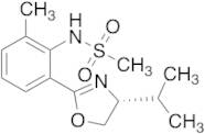 N-[2-[(4R)-4,5-Dihydro-4-(1-methylethyl)-2-oxazolyl]-6-methylphenyl]methanesulfonamide