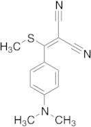 2-[[4-(Dimethylamino)phenyl](methylthio)methylene]propanedinitrile