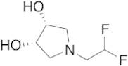 cis-1-(2,2-Difluoroethyl)pyrrolidine-3,4-diol