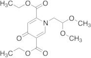 1-(2,2-Dimethoxyethyl)-1,4-dihydro-4-oxo-2,5-pyridinedicarboxylic Acid 2,5-Diethyl Ester