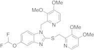 N-[(3,4-Dimethoxy-2-pyridinyl)methyl] Pantoprazole Sulfide(Mixture of 1 and 3 isomers)