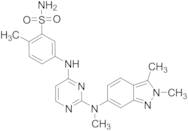 5-((2-((2,3-Dimethyl-2H-indazol-6-yl)(methyl)amino)pyrimidin-4-yl)amino)-2-methylbenzenesulfonamide
