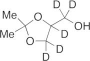 (R,S)-2,2-Dimethyl-1,3-dioxolane-4-methanol-d5