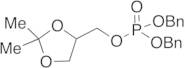 2,2-Dimethyl-1,3-dioxolane-4-methanol Dibenzyl Phosphate