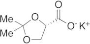 (4S)-2,2-Dimethyl-1,3-dioxolane-4-carboxylic Acid Potassium Salt