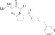 1-(3,3-Dimethyl-1,2-dioxopentyl)-L-proline 3-(3-pyridinyl)propyl Ester