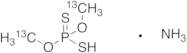 O,O-Dimethyl Dithiophosphate-13C2 Ammonium Salt