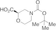 (2R)-4-(1,1-Dimethylethyl) Ester 2,4-Morpholinedicarboxylic Acid