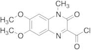 6,7-Dimethoxy-4-methyl-3-oxo-3,4-dihydroquinoxaline-2-carbonyl Chloride