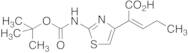 (Z)-2-[[(1,1-Dimethylethoxy)carbonyl]amino]-α-propylidene-4-thiazoleacetic Acid