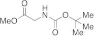 N-[(1,1-Dimethylethoxy)carbonyl]glycine Methyl Ester