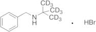 N-(1,1-Dimethylethyl)-benzenemethanamine-d9 Hydrobromide