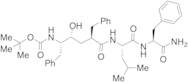 N-[(2R,4R,5S)-5-[[(1,1-Dimethylethoxy)carbonyl]amino]-4-hydroxy-1-oxo-6-phenyl-2-(phenylmethyl)hexyl]-L-leucyl-L-phenylalaninamide
