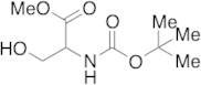 N-[(1,1-Dimethylethoxy)carbonyl]serine Methyl Ester