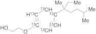 4-(3',6'-Dimethyl-3'-heptyl)phenol Monoethoxylate-13C6