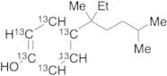 4-(3',6'-Dimethyl-3'-heptyl)phenol-13C6