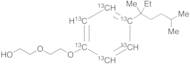 4-(3’,6’-Dimethyl-3’-heptyl)phenol diethoxylate-13C6