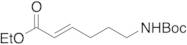 (2E)-6-[[(1,1-Dimethylethoxy)carbonyl]amino]-2-hexenoic Acid Ethyl Ester