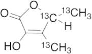 4,5-Dimethyl-3-hydroxy-2(5H)-furanone-13C3