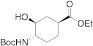 (1S,3S,4S)-4-[[(1,1-Dimethylethoxy)carbonyl]amino]-3-hydroxycyclohexanecarboxylic Acid Ethyl Ester