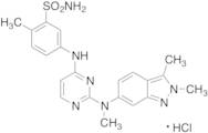 5-((2-((2,3-Dimethyl-2H-indazol-6-yl)(methyl)amino)pyrimidin-4-yl)amino)-2-methylbenzenesulfonamide Hydrochloride