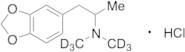 N,N-Dimethyl-3,4-methylenedioxyamphetamine-d6 Hydrochloride