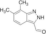 6,7-Dimethyl-3-formyl (1H)indazole