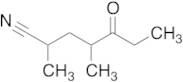 2,4-Dimethyl-5-oxoheptanenitrile