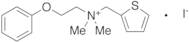 N,N-Dimethyl-N-2-phenoxyethyl-N-2’-thenylammonium Iodide