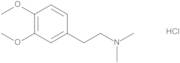 3,4-Dimethoxy-N,N-dimethylbenzeneethanamine Hydrochloride