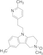 2,8-Dimethyl-5-(2-(6-methylpyridin-3-yl)ethyl)-2,3,4,5-tetrahydro-1H-pyrido[4,3-b]indole 2-oxide