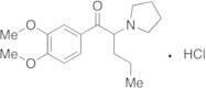 1-(3,4-Dimethoxyphenyl)-2-(1-pyrrolidinyl)-1-pentanone Hydrochloride