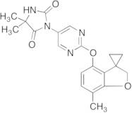 5,5-Dimethyl-3-(2-((7-methyl-2H-spiro[benzofuran-3,1'-cyclopropan]-4-yl)oxy)pyrimidin-5-yl)imidazo…