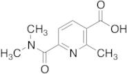 6-(Dimethylcarbamoyl)-2-methylpyridine-3-carboxylic Acid
