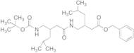 3-​[[[3-​[[[(1,​1-​Dimethylethoxy)​carbonyl]​amino]​methyl]​-​5-​methyl-​1-​oxohexyl]​amino]​methyl]​-​5-​methyl-hexanoic Acid Phenylmethyl Ester