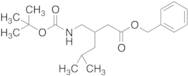 3-​[[[(1,​1-​Dimethylethoxy)​carbonyl]​amino]​methyl]​-​5-​methyl-​hexanoic Acid Phenylmethyl Ester