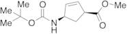 (1S,​4R)​-4-​[[(1,​1-​Dimethylethoxy)​carbonyl]​amino]​-2-​cyclopentene-​1-​carboxylic Acid Methyl Ester