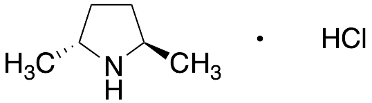 (-)-(2R,5R)-2,5-Dimethylpyrrolidine, Hydrochloride, 90% (contains meso-isomer)