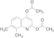 7,8-Dimethylquinoline-2,4-diyl Diacetate