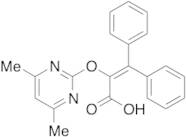 2-[(4,6-Dimethyl-2-pyrimidinyl)oxy]-3,3-diphenyl-2-propenoic Acid