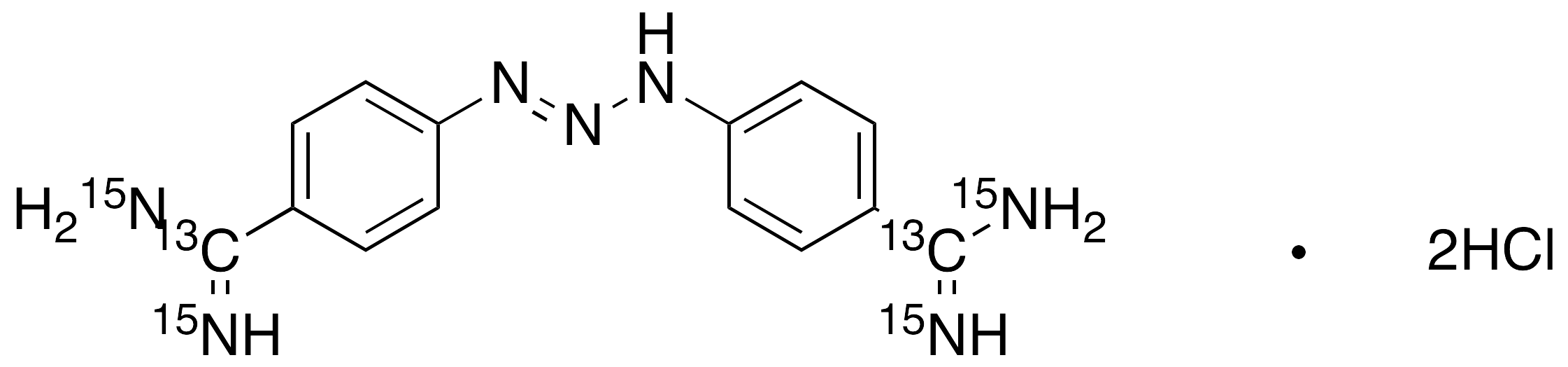Diminazene-13C2,15N4 Dihydrochloride (major)