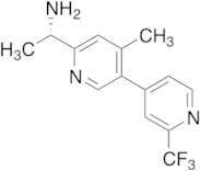 (alphaS)-α,4-Dimethyl-2'-(trifluoromethyl)[3,4'-bipyridine]-6-methanamine