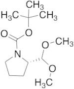(S)-2-(Dimethoxymethyl)-1-pyrrolidinecarboxylic Acid 1,1-Dimethylethyl Ester