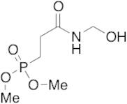 3-(Dimethylphosphono)-N-methylolpropionamide (~70%)