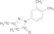 2-(3,4-Dimethylphenyl)-2,4-dihydro-5-methyl-3H-pyrazol-3-one-13C4