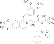 (1R,2S)-1-[(3,4-Dimethoxyphenyl)methyl]-2-[3-(1,1-dimethylethoxy)-3-oxopropyl]-1,2,3,4-tetrahydro-6,7-dimethoxy-2-methyl-isoquinolinium Benzenesulfonate (1:1)